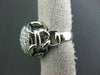 ESTATE LARGE 1.82CT DIAMOND 14KT WHITE GOLD CIRCULAR DOME SHAPED RING AMAZING!!