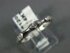 ANTIQUE .60CT DIAMOND 14K WHITE GOLD 3D MARQUISE ETERNITY ANNIVERSARY RING #1209