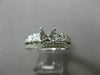 1.0CT ROUND & PRINCESS DIAMOND 14KT WHITE GOLD 3D SEMI MOUNT ENGAGEMENT RING SET