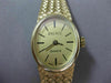 ESTATE  14KT YELLOW GOLD SIMPLE OVAL QUARTZ SWISS MOVEMENT PALACE WATCH #19035