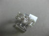 ESTATE .75CT DIAMOND 14K WHITE GOLD OPEN CIRCLE OF LIFE WEDDING ANNIVERSARY RING