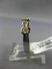 ESTATE .68CT ROUND & BAGUETTE DIAMOND 14K TWO TONE GOLD WEDDING ANNIVERSARY RING