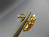 ANTIQUE 14K YELLOW GOLD 3D CLASSIC LADY CAMEO FILIGREE PUSH BACK EARRINGS #20155