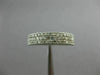 .50CT DIAMOND 14KT WHITE GOLD MULTI ROW FILIGREE SEMI ETERNITY ANNIVERSARY RING