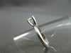 ESTATE .41CT DIAMOND PLATINUM SOLITAIRE ENGAGEMENT RING E SI JUST AMAZING #19334
