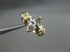ESTATE .72CT DIAMOND 14KT WHITE & YELLOW GOLD MARQUISE ENGAGEMENT RING #15713