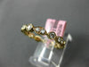 ESTATE .64CT DIAMOND 18K ROSE GOLD 3D ROUND & MARQUISE ETERNITY ANNIVERSARY RING