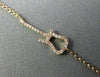 ESTATE .09CT PINK ROUND DIAMOND 18KT ROSE GOLD 3D GUITAR CLASSIC FUN BRACELET