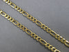 ESTATE LARGE .40CT DIAMOND 14KT YELLOW GOLD 3D CRUCIFIX CROSS MENS NECKLACE