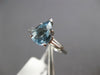 1.90CT DIAMOND & AAA AQUAMARINE PLATINUM PEAR SHAPE & BAGUETTE ENGAGEMENT RING