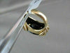 ESTATE WIDE 14KT YELLOW 13.07CT SMOKEY TOPAZ & DIAMOND FLOWER COCKTAIL RING