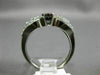 ANTIQUE 1.50CT DIAMOND & AAA OVAL SAPPHIRE 14KT WHITE GOLD HEART ENGAGEMENT RING