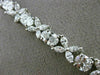 ESTATE CERTIFIED 22.75CT DIAMOND PLATINUM HANDCRAFTED CHOKER TENNIS NECKLACE D/E