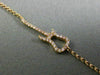 ESTATE .09CT PINK ROUND DIAMOND 18KT ROSE GOLD 3D GUITAR CLASSIC FUN BRACELET