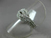 ESTATE WIDE 1.0CT ROUND DIAMOND 14KT WHITE GOLD 3D MULTI ROW INFINITY LOVE RING