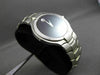 MOVADO PORTICO STAINLESS STEEL BLACK FACE SWISS MOVEMENT MENS WATCH #23418