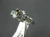ANTIQUE .55CT DIAMOND PLATINUM 3D ROUND FISHTAIL SEMI MOUNT ENGAGEMENT #21989
