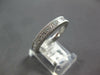 1.15CT DIAMOND 18K WHITE GOLD 3D ROUND & PRINCESS SEMI ETERNITY ANNIVERSARY RING