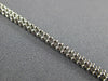 ANTIQUE .70CT DIAMOND 14K WHITE GOLD 3D CLASSIC DROP HEART TASSEL NECKLACE #9517