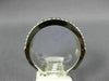 ESTATE WIDE 1.43CT DIAMOND 18KT WHITE GOLD 3D ROUND & BAGUETTE ANNIVERSARY RING