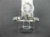ESTATE .85CT DIAMOND 18K WHITE GOLD SEMI ETERNITY ROUND WEDDING ANNIVERSARY RING