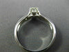 ESTATE .76CT ROUND & OVAL DIAMOND 18KT WHITE GOLD CLASSIC ENGAGEMENT RING #25941