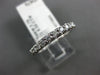 ESTATE .53CT DIAMOND 14KT WHITE GOLD SEMI ETERNITY SHARE PRONG ANNIVERSARY RING