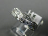 ANTIQUE WIDE .26CT DIAMOND 18KT WHITE GOLD INFINITY FILIGREE ETERNITY RING #9252