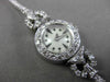 ANTIQUE LARGE 2.50CT OLD MINE MULTI SHAPE DIAMOND PLATINUM LADIES WATCH #2941