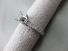 ESTATE ROUND DIAMOND 14K GOLD RING FILIGREE ENGAGEMENT RING MOUNT SETTING #21095