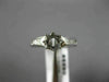 ESTATE .30CT DIAMOND 18KT WHITE GOLD 3D ROUND SEMI MOUNT ENGAGEMENT RING #8990