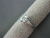 ANTIQUE WIDE .63CT OLD MINE DIAMOND PLATINUM SOLITAIRE ENGAGEMENT RING #19260