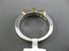 ESTATE WIDE .85CT DIAMOND 14KT TWO TONE GOLD WEDDING ANNIVERSARY LOVE RING #7007