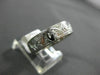 ANTIQUE 14KT WHITE GOLD 3D FLORAL CLASSIC FILIGREE MILGRAIN WEDDING RING #1056