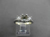 ESTATE .38CT DIAMOND 14KT WHITE GOLD 3D LUCIDA SEMI MOUNT ENGAGEMENT RING #15266