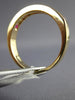 ESTATE .66CT DIAMOND & AAA RUBY 14K YELLOW GOLD CHANNEL WEDDING ANNIVERSARY RING