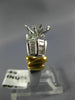 DIAMOND 18KT YELLOW GOLD & PLATINUM MARQUISE SEMI MOUNT ENGAGEMENT RING #21089
