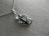 .06CT ROUND DIAMOND 14KT WHITE GOLD 3D CLASSIC SCRIPT "g" INITIAL PENDANT #15920