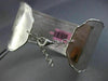 ESTATE WIDE .90CT DIAMOND 14KT WHITE GOLD HAMMERED FLEXIBLE CUFF BANGLE BRACELET
