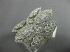 ESTATE LARGE 3.68CT DIAMOND 18KT WHITE GOLD 3D CLUSTER MARQUISE SHAPE LOVE RING
