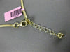 ESTATE .15CT DIAMOND 14KT WHITE YELLOW & ROSE GOLD 3D MESH STAR LARIAT NECKLACE