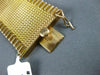 ANTIQUE WIDE & LONG 18KT ROSE GOLD CLASSIC WOVEN MESH HANDCRAFTED BRACELET #1556