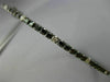 ESTATE 1.26CT WHITE & BLACK DIAMOND 14K BLACK GOLD SEMI ETERNITY BANGLE BRACELET