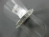 ESTATE 2.35CT PRINCESS DIAMOND 14K WHITE GOLD 3D ETERNITY ANNIVERSARY RING #1350