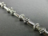 ESTATE .55CT DIAMOND 14KT WHITE GOLD 3D SEMI BEZEL PRONG BEZEL TENNIS BRACELET