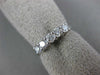 ESTATE .50CT DIAMOND 14KT WHITE GOLD 5 STONE SHARE PRONG ANNIVERSARY RING #18888