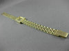 ESTATE 14KT YELLOW GOLD SIMPLE SQUARE QUARTZ SWISS MOVEMENT VICENCE WATCH #15530