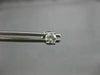 ESTATE .40CT DIAMOND 14KT WHITE GOLD 3D SOLITAIRE TENSION STUD EARRINGS #17278