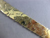 ESTATE LARGE & LONG 14KT 2 TONE GOLD 3D CLASSIC MATTE & SHINY FUN BRACELET