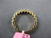 ESTATE .91CT DIAMOND 18K YELLOW GOLD ROUND LUCIDA SEMI ETERNITY ANNIVERSARY RING